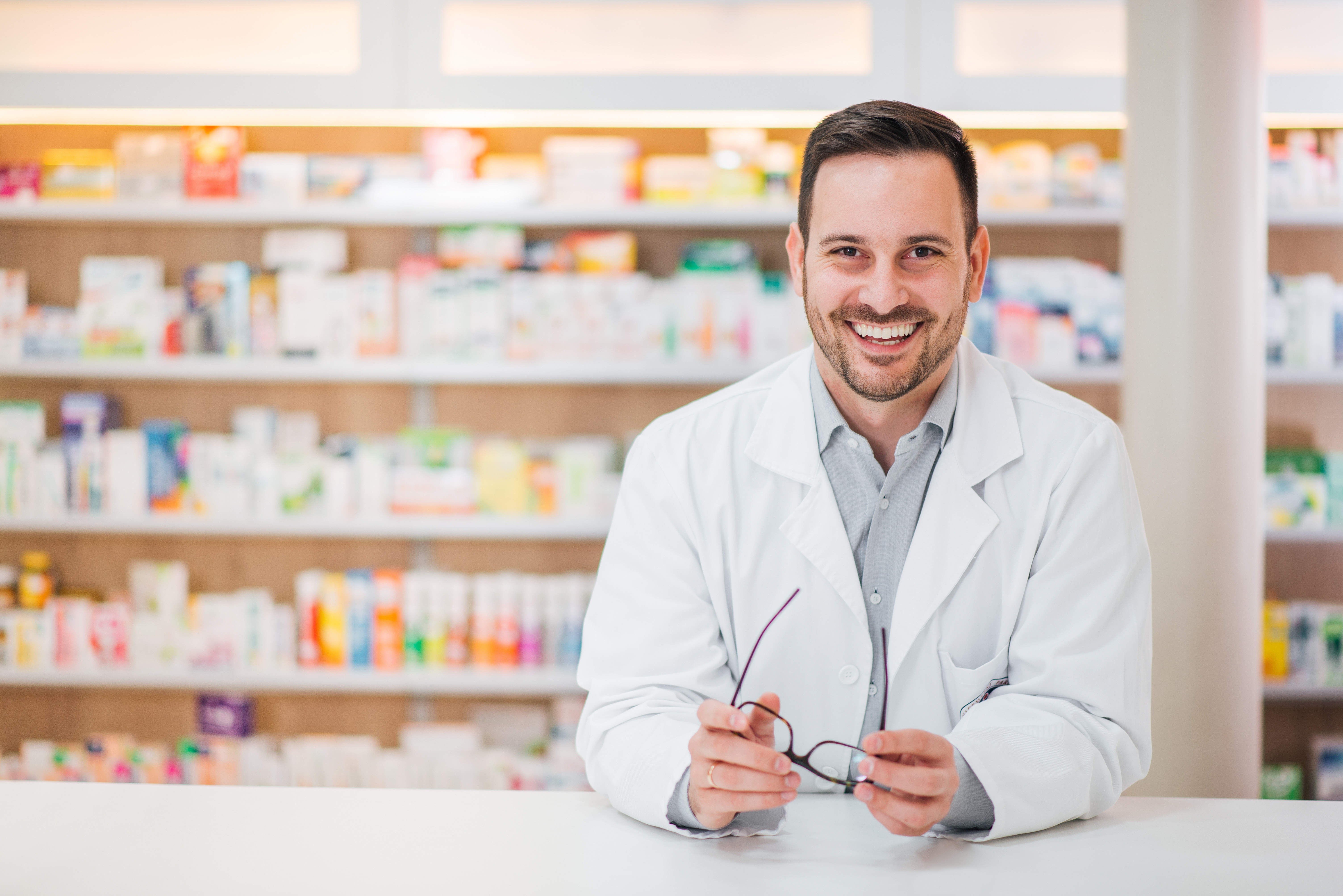 Pharmacy interior